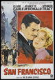 San Francisco Movie Poster Print showcasing the city skyline.