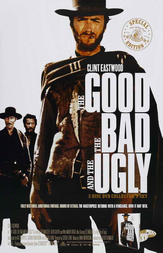 The Good, the Bad and the Ugly Movie Poster Print 11x17