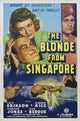 The Blonde from Singapore Movie Poster Print, vibrant and classic cinema artwork.