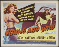 Young and Wild Movie Poster Print showcasing youthful exuberance.