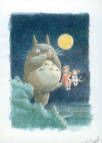 Totoro (My Neighbor) Movie Poster Print - 11x17