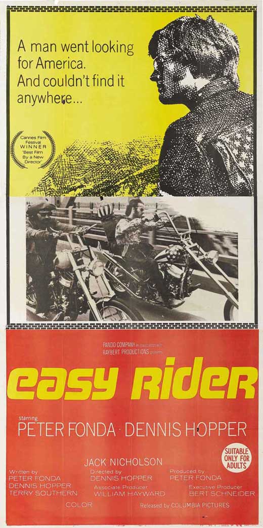 Easy Rider Movie Poster Print - Classic Film Art
