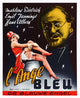 The Blue Angel Movie Poster Print featuring classic film art.