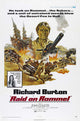 Raid on Rommel Movie Poster Print showcasing vintage film art.
