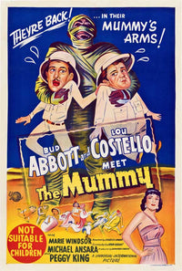 Abbott and Costello Meet the Mummy Movie Poster Print (11x17)
