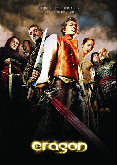 Eragon Movie Poster Print showcasing fantasy adventure art.