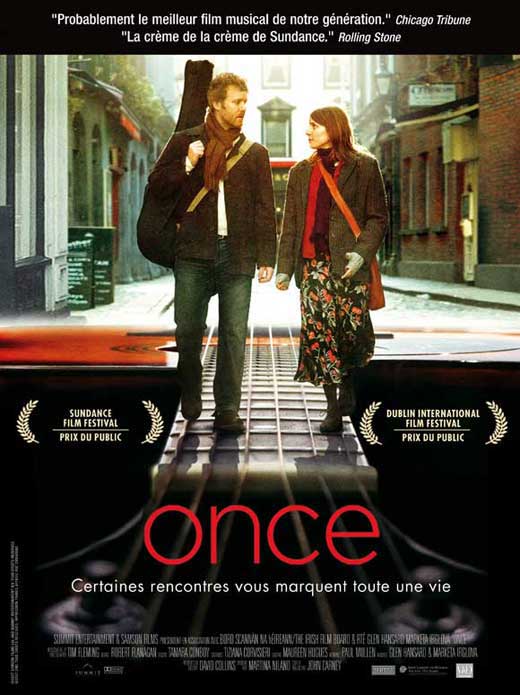 Once Movie Poster Print showcasing the film's emotional essence.