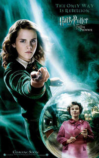 Harry Potter and the Order of the Phoenix Movie Poster Print featuring iconic imagery from the film.