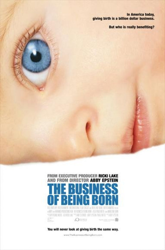 The Business of Being Born Movie Poster Print showcasing childbirth themes.
