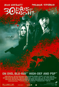 30 Days of Night Movie Poster Print showcasing chilling horror art.