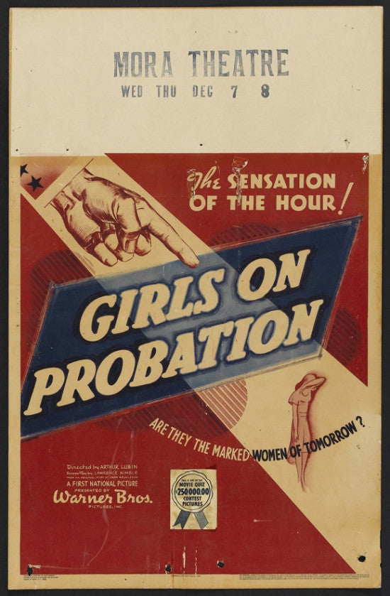 Girls on Probation Movie Poster Print (27x40) | Posterazzi