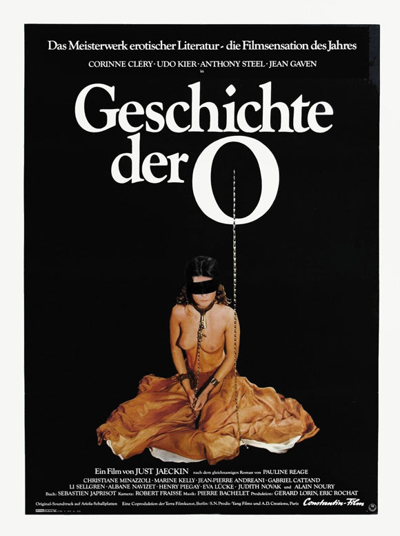 The Story of O Movie Poster Print showcasing vibrant imagery