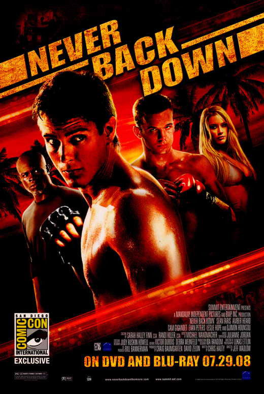 Never Back Down Movie Poster Print (27 x 40)