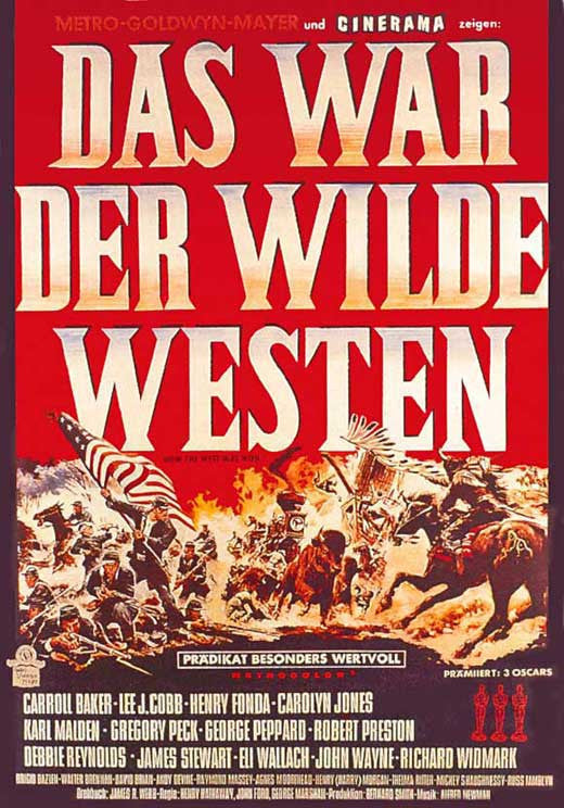 How the West Was Won Movie Poster Print - 11 x 17