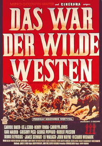 How the West Was Won Movie Poster Print - 11 x 17