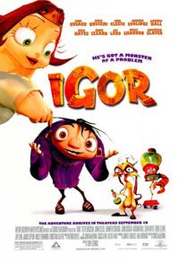 Igor Movie Poster Print showcasing vibrant artwork