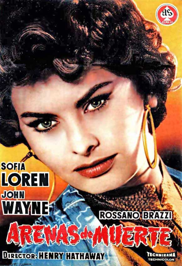 Legend of the Lost Movie Poster Print showcasing classic film art.