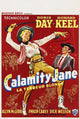 Calamity Jane Movie Poster Print showcasing western art.