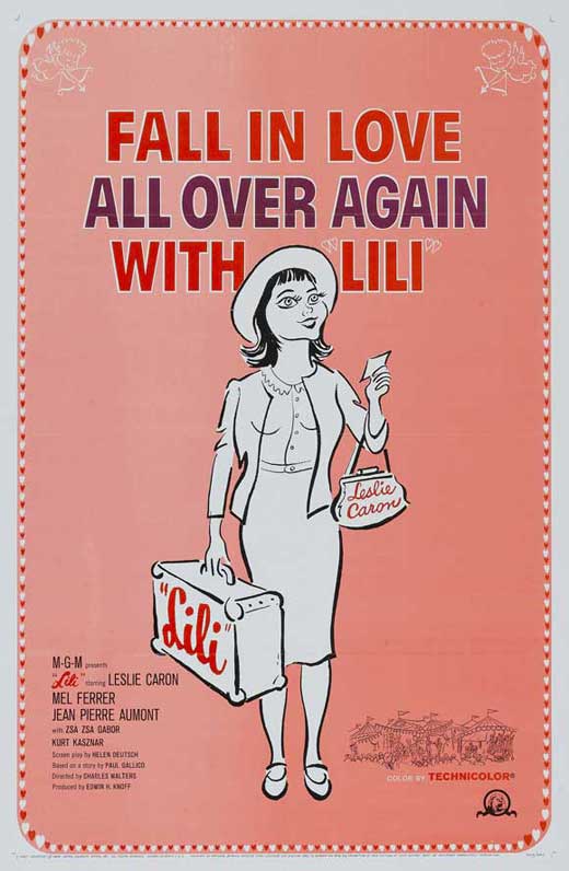 Lili Movie Poster Print featuring classic film artwork.