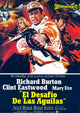 Where Eagles Dare movie poster print showcasing dramatic film imagery.