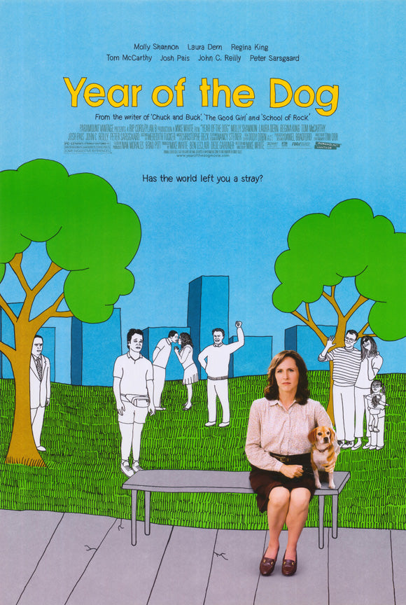 Year of the Dog Movie Poster Print featuring a heartwarming design.