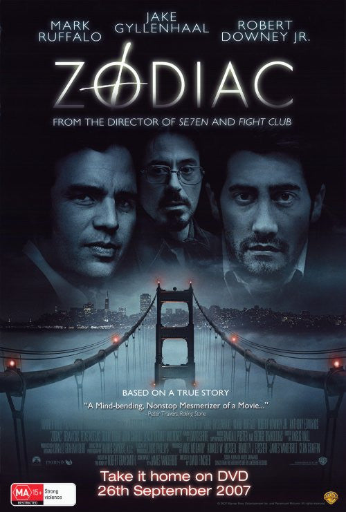 Zodiac Movie Poster Print - 27x40 Wall Art