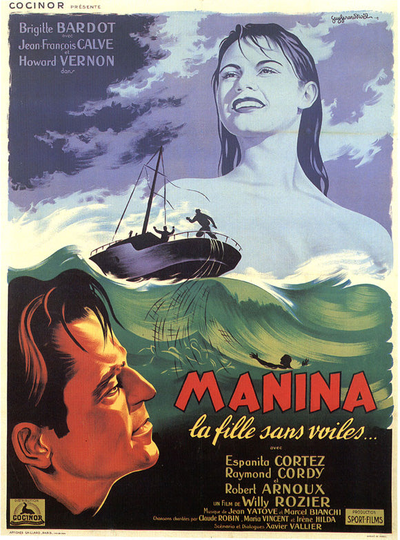 The Girl in the Bikini Movie Poster Print showcasing vibrant summer vibes.