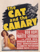 The Cat and the Canary Movie Poster Print showcasing classic cinema art