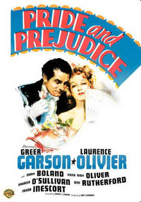 Pride and Prejudice Movie Poster Print showcasing classic romance.