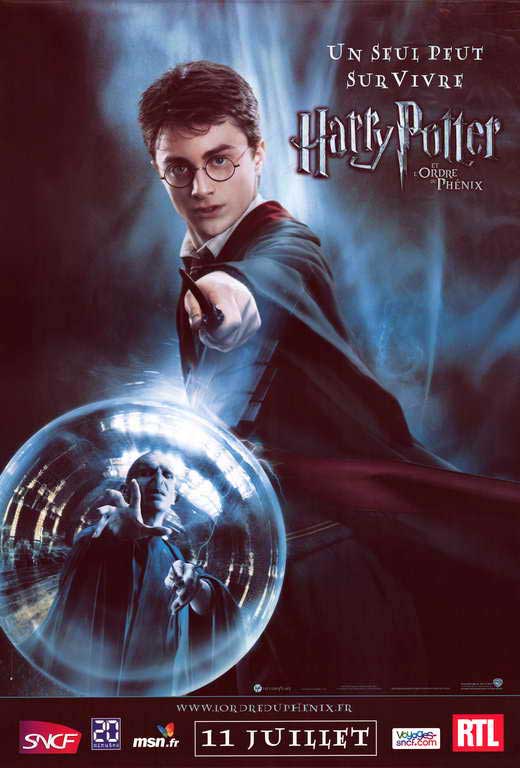 Harry Potter and the Order of the Phoenix Movie Poster Print