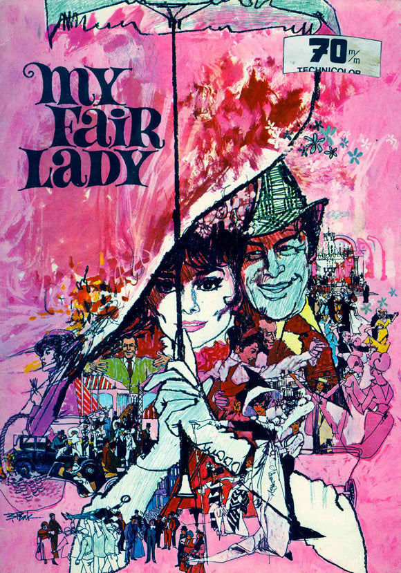 My Fair Lady Movie Poster Print - Classic Film Artwork