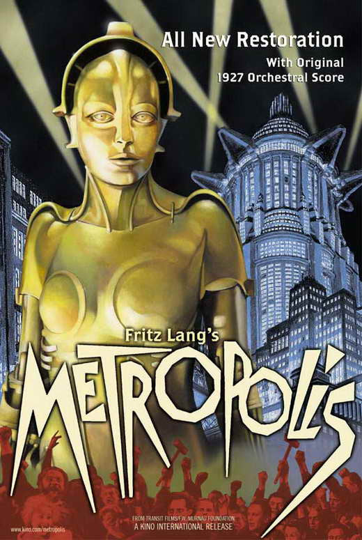 Metropolis Movie Poster Print (11x17) - Classic Sci-Fi Art