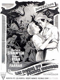 Escape to Burma Movie Poster Print (11 x 17) - Premium Quality