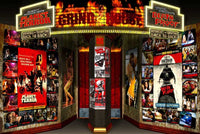 Grindhouse Movie Poster Print showcasing iconic cult classic cinema artwork.