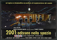 2001: A Space Odyssey Movie Poster Print showcasing iconic film imagery.