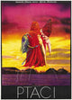 The Birds movie poster print featuring classic film art.