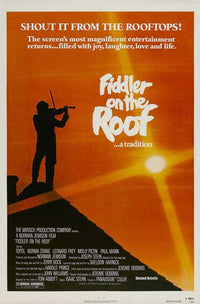 Fiddler on the Roof Movie Poster Print showcasing classic film art