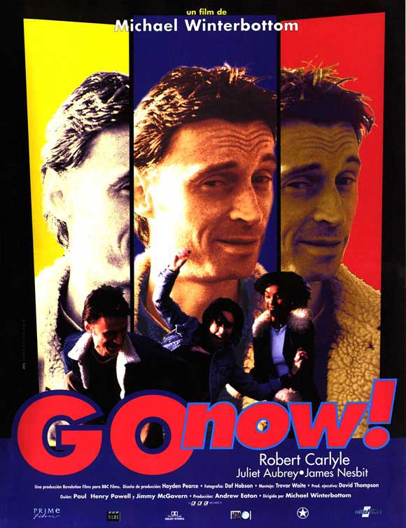 Go Now Movie Poster Print featuring vibrant cinematic artwork.
