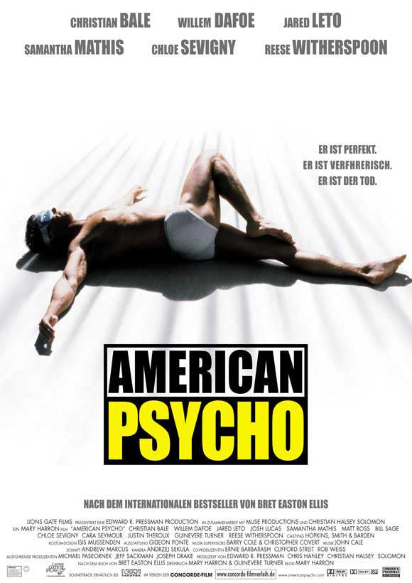 American Psycho Movie Poster Print (27x40) | Posterazzi
