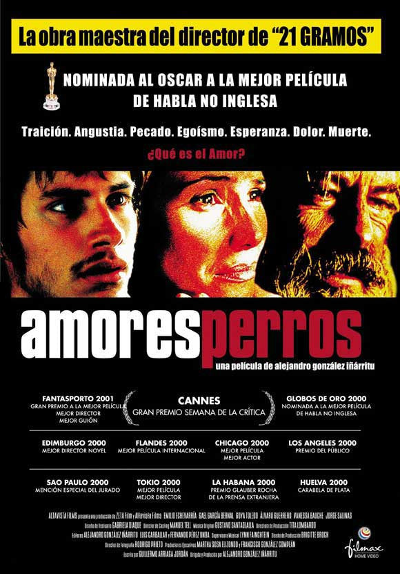 Amores Perros Movie Poster Print - 11x17 | Posterazzi