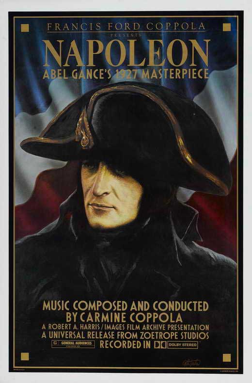 Napoleon Movie Poster Print showcasing classic film artwork.