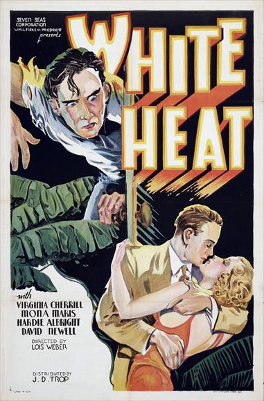 White Heat Movie Poster Print showcasing classic film art.