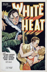 White Heat Movie Poster Print showcasing classic film art.