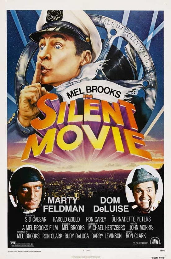 Silent Movie Poster Print - Classic Film Art