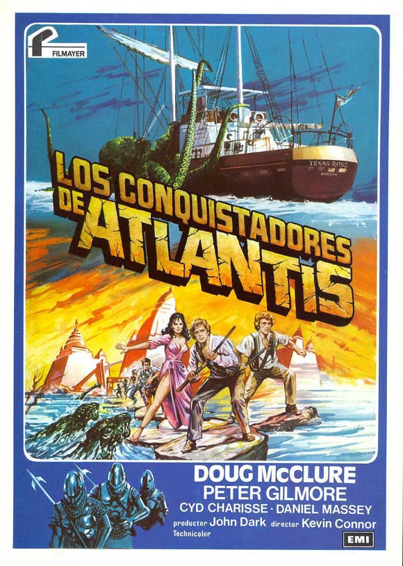Warlords of Atlantis Movie Poster Print - 27 x 40 inches