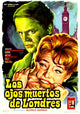 Dead Eyes of London Movie Poster Print showcasing suspenseful cinema art