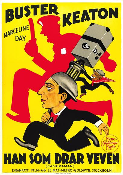 The Cameraman Movie Poster Print - 27x40 Wall Art