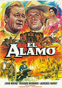 The Alamo Movie Poster Print showcasing historical film art