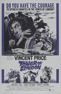 Tower of London Movie Poster Print showcasing cinematic art.