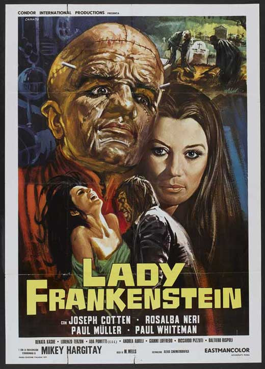 Lady Frankenstein Movie Poster Print - 27x40 | Posterazzi